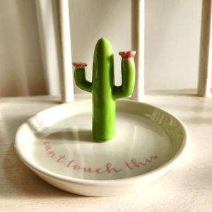 Cute Cactus Ring dish/Jewelry holder